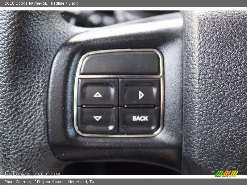 Redline / Black 2018 Dodge Journey SE