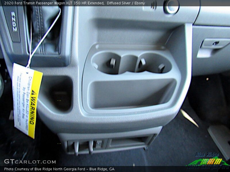 Diffused Silver / Ebony 2020 Ford Transit Passenger Wagon XLT 350 HR Extended