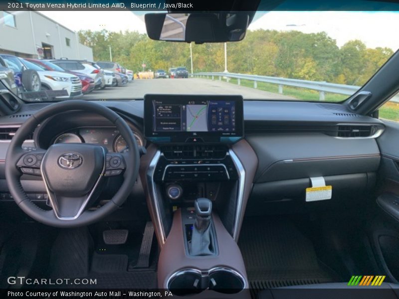 Dashboard of 2021 Venza Hybrid Limited AWD