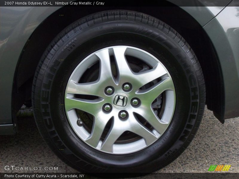 Nimbus Gray Metallic / Gray 2007 Honda Odyssey EX-L