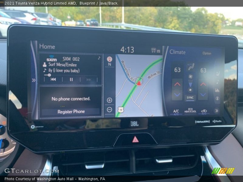 Blueprint / Java/Black 2021 Toyota Venza Hybrid Limited AWD