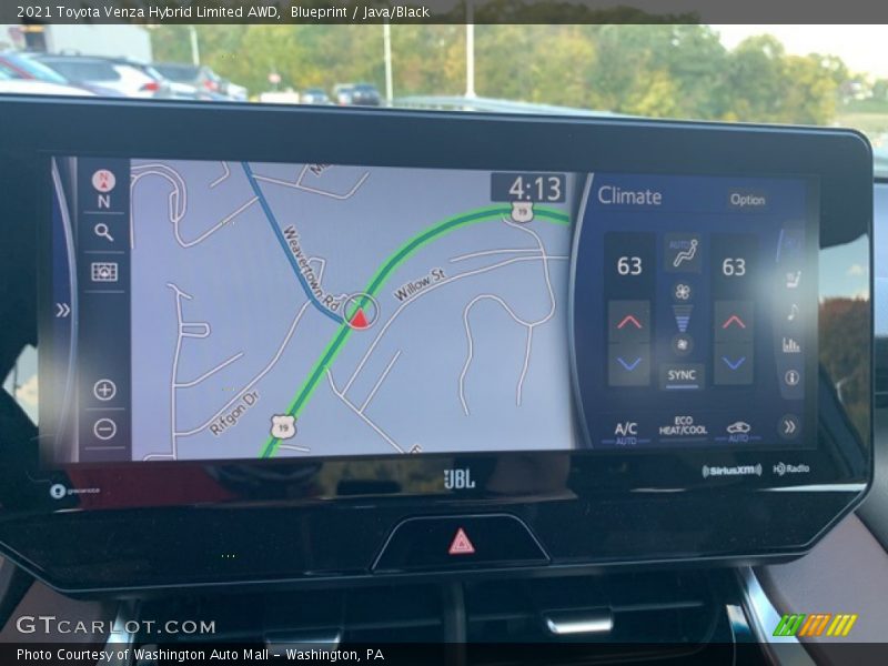 Blueprint / Java/Black 2021 Toyota Venza Hybrid Limited AWD