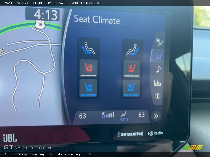 Blueprint / Java/Black 2021 Toyota Venza Hybrid Limited AWD