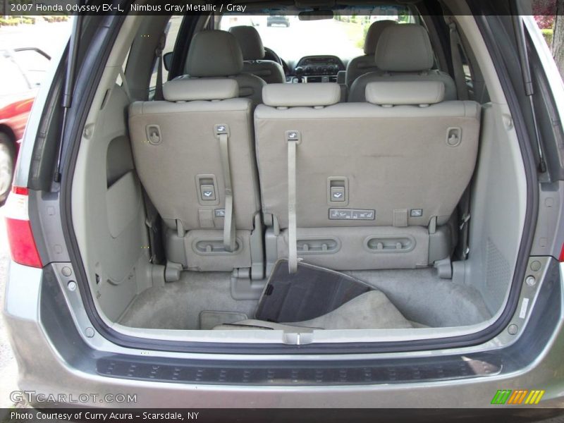 Nimbus Gray Metallic / Gray 2007 Honda Odyssey EX-L