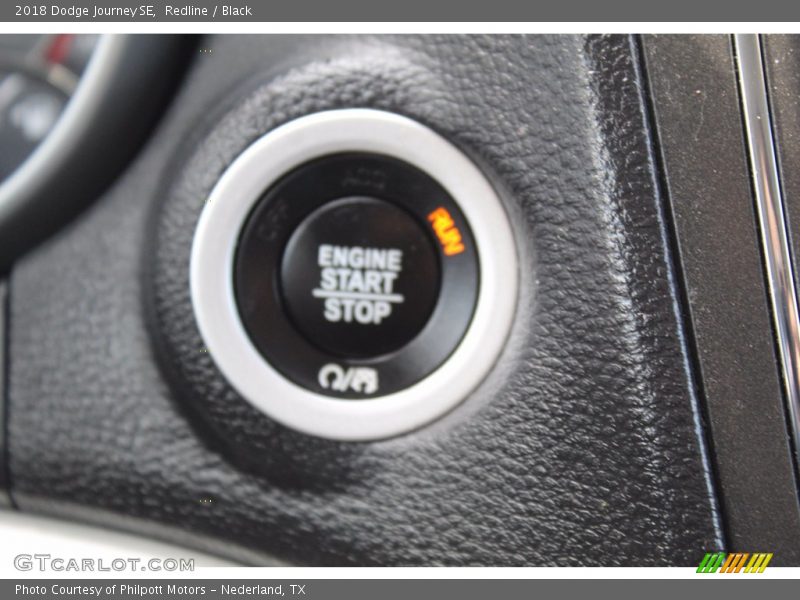 Redline / Black 2018 Dodge Journey SE