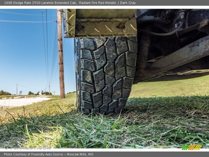 Radiant Fire Red Metallic / Dark Gray 1998 Dodge Ram 2500 Laramie Extended Cab