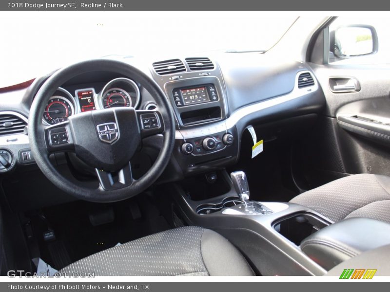 Redline / Black 2018 Dodge Journey SE