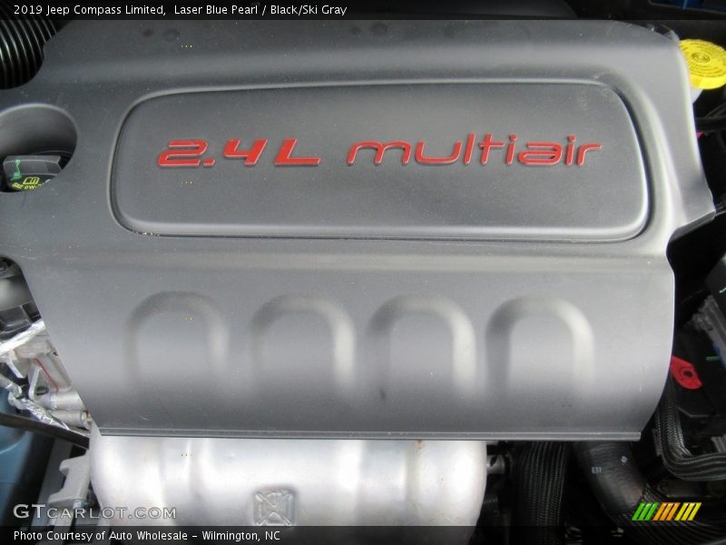 Laser Blue Pearl / Black/Ski Gray 2019 Jeep Compass Limited