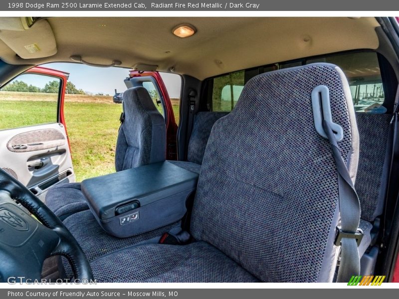 Radiant Fire Red Metallic / Dark Gray 1998 Dodge Ram 2500 Laramie Extended Cab
