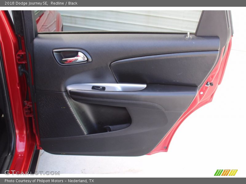 Redline / Black 2018 Dodge Journey SE