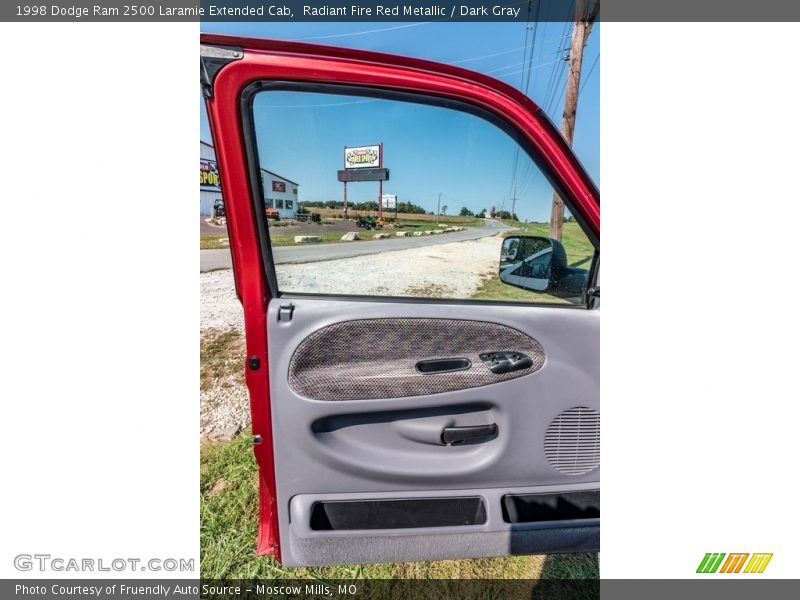 Radiant Fire Red Metallic / Dark Gray 1998 Dodge Ram 2500 Laramie Extended Cab