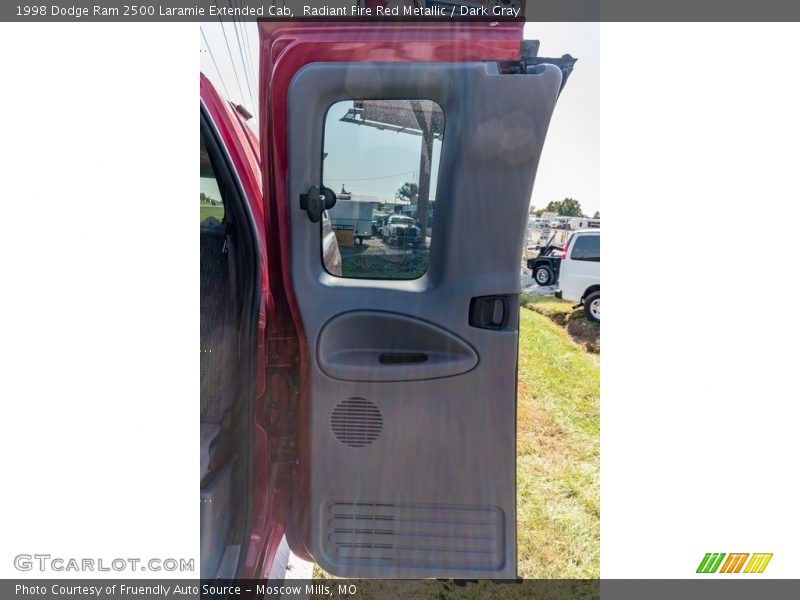 Radiant Fire Red Metallic / Dark Gray 1998 Dodge Ram 2500 Laramie Extended Cab