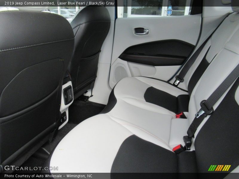 Laser Blue Pearl / Black/Ski Gray 2019 Jeep Compass Limited