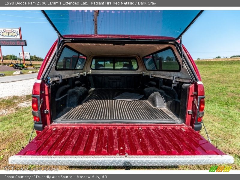 Radiant Fire Red Metallic / Dark Gray 1998 Dodge Ram 2500 Laramie Extended Cab