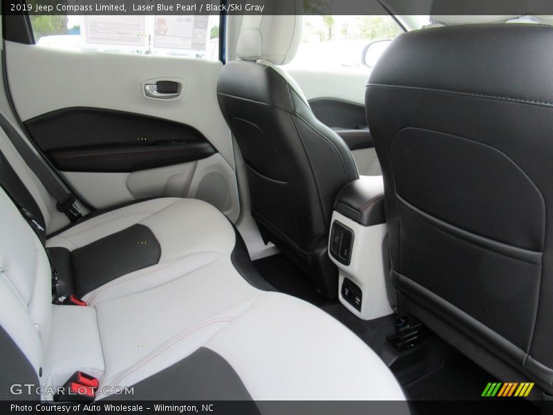 Laser Blue Pearl / Black/Ski Gray 2019 Jeep Compass Limited