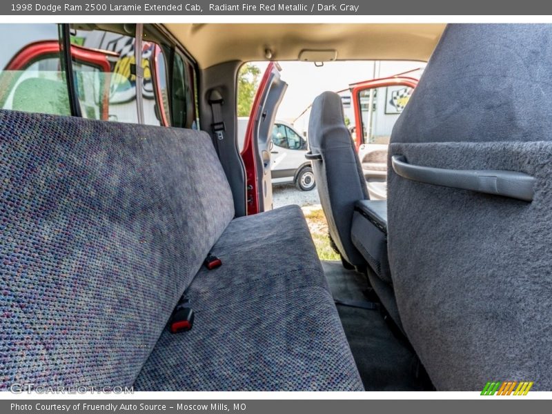 Radiant Fire Red Metallic / Dark Gray 1998 Dodge Ram 2500 Laramie Extended Cab