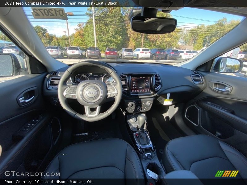 Front Seat of 2021 Compass Limited 4x4