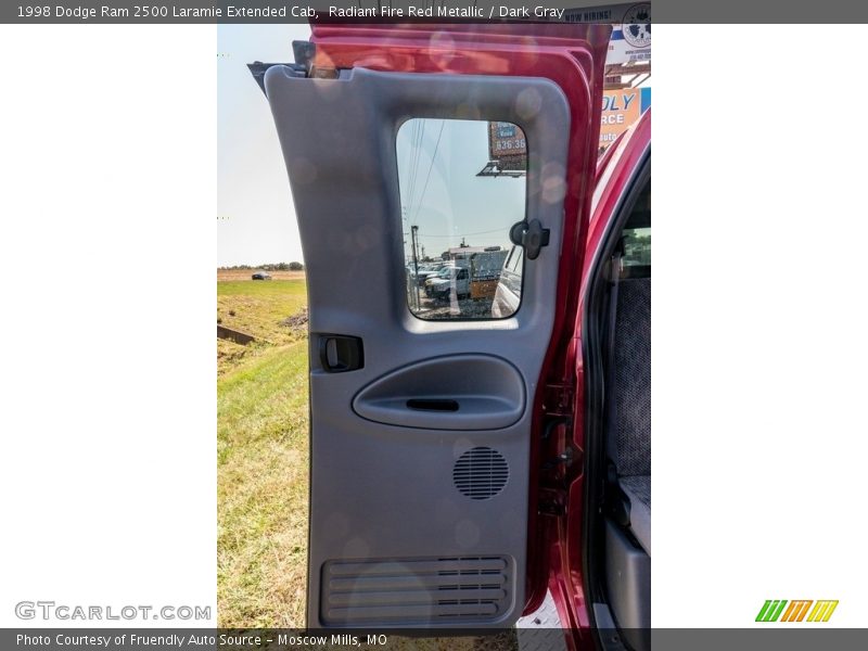 Radiant Fire Red Metallic / Dark Gray 1998 Dodge Ram 2500 Laramie Extended Cab