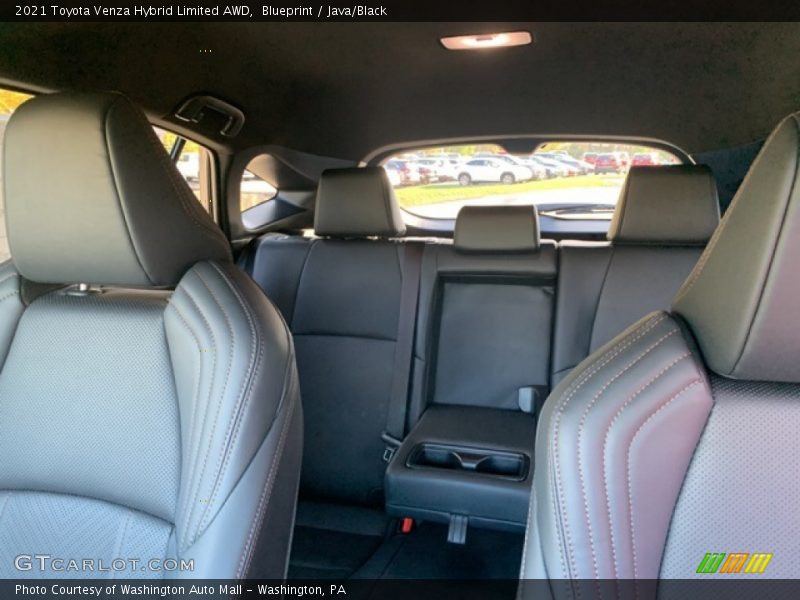 Rear Seat of 2021 Venza Hybrid Limited AWD