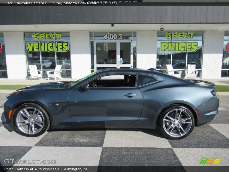 Shadow Gray Metallic / Jet Black 2020 Chevrolet Camaro LT Coupe
