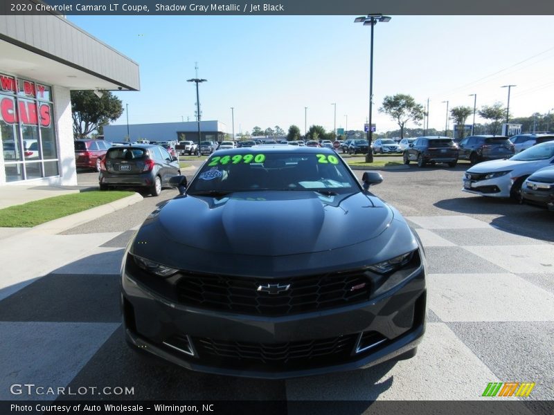 Shadow Gray Metallic / Jet Black 2020 Chevrolet Camaro LT Coupe