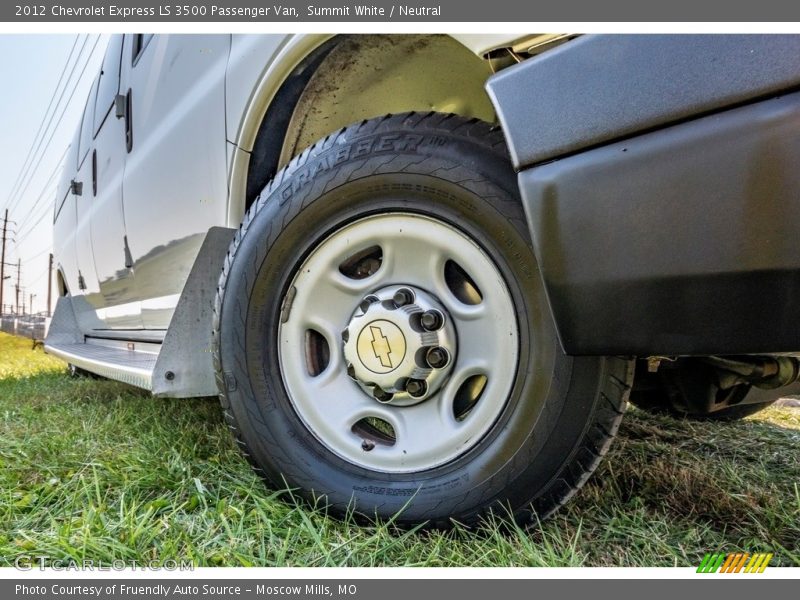 Summit White / Neutral 2012 Chevrolet Express LS 3500 Passenger Van