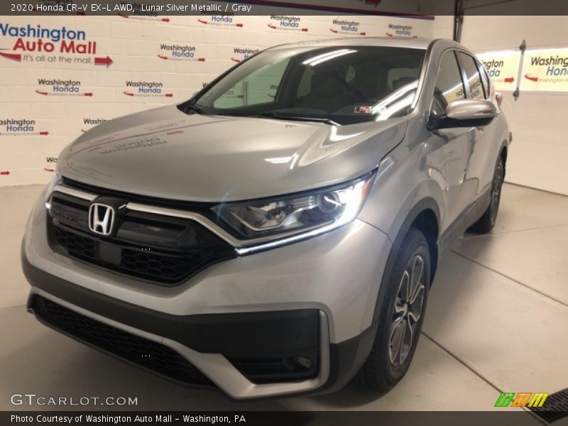 Lunar Silver Metallic / Gray 2020 Honda CR-V EX-L AWD