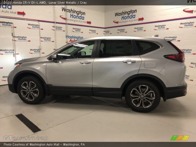 Lunar Silver Metallic / Gray 2020 Honda CR-V EX-L AWD