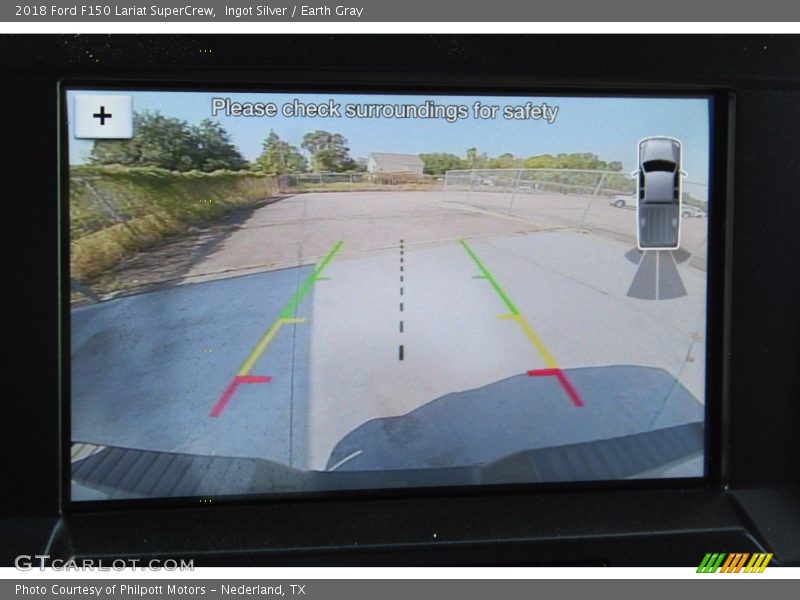 Ingot Silver / Earth Gray 2018 Ford F150 Lariat SuperCrew