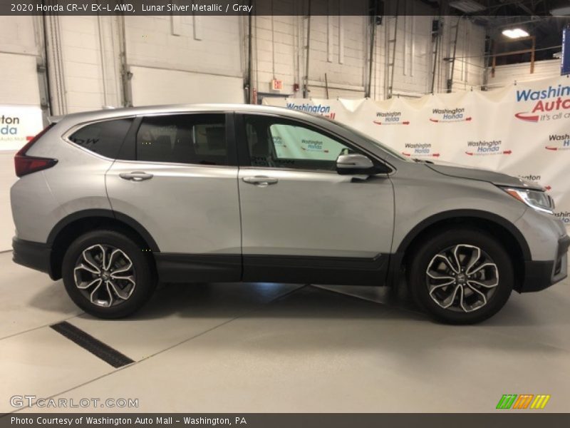 Lunar Silver Metallic / Gray 2020 Honda CR-V EX-L AWD