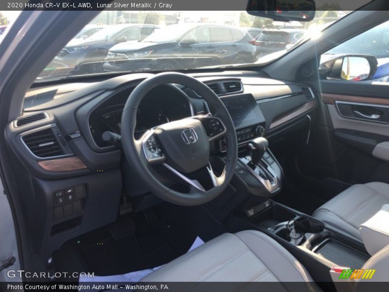 Lunar Silver Metallic / Gray 2020 Honda CR-V EX-L AWD