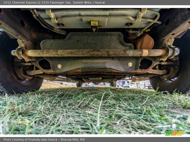 Summit White / Neutral 2012 Chevrolet Express LS 3500 Passenger Van