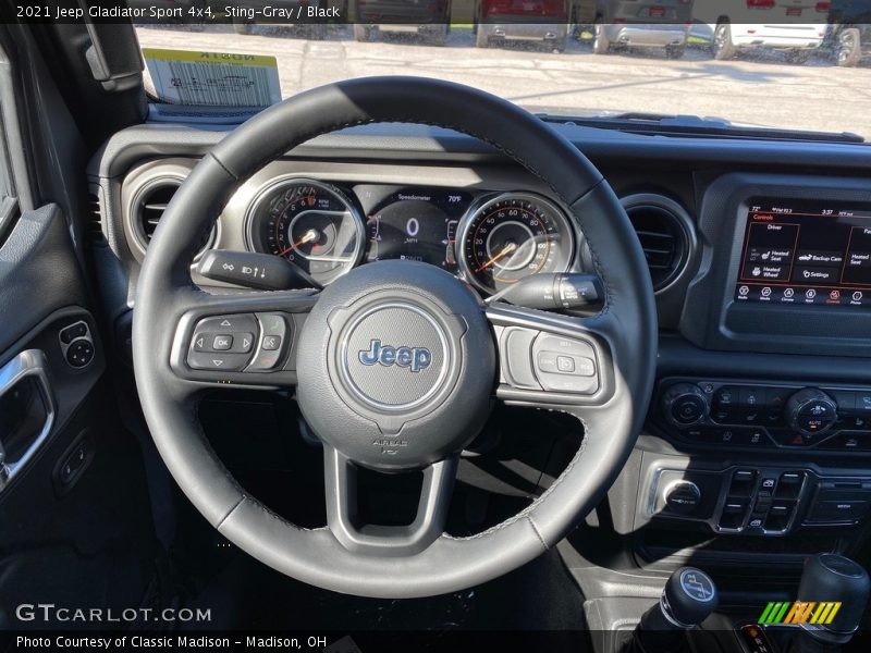 Sting-Gray / Black 2021 Jeep Gladiator Sport 4x4