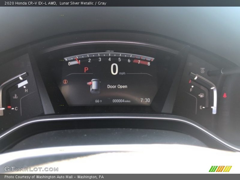 Lunar Silver Metallic / Gray 2020 Honda CR-V EX-L AWD