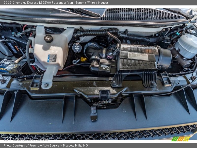 Summit White / Neutral 2012 Chevrolet Express LS 3500 Passenger Van