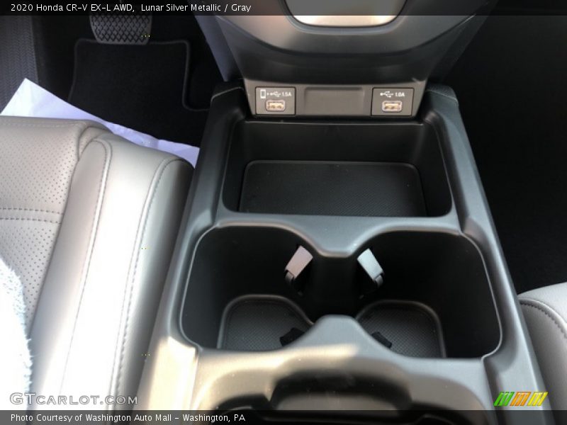 Lunar Silver Metallic / Gray 2020 Honda CR-V EX-L AWD