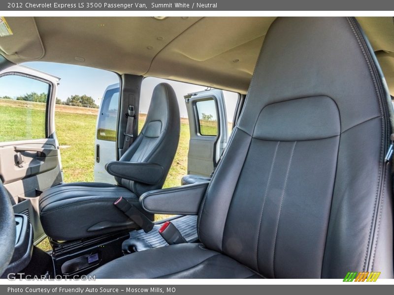 Summit White / Neutral 2012 Chevrolet Express LS 3500 Passenger Van