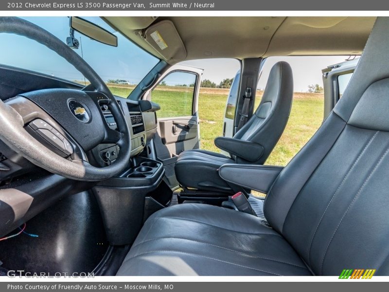Summit White / Neutral 2012 Chevrolet Express LS 3500 Passenger Van
