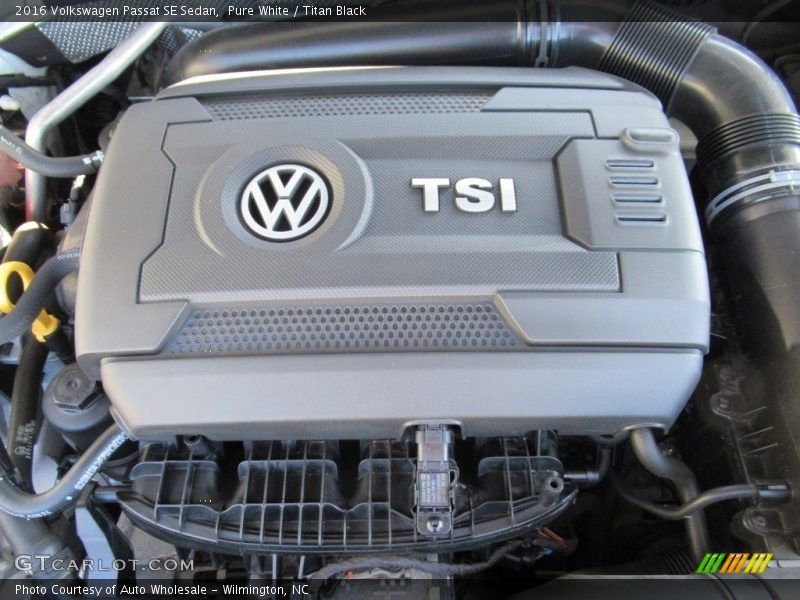  2016 Passat SE Sedan Engine - 1.8 Liter Turbocharged TSI DOHC 16-Valve 4 Cylinder