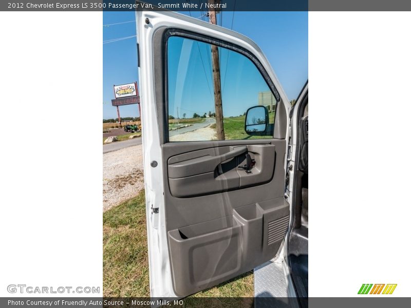 Summit White / Neutral 2012 Chevrolet Express LS 3500 Passenger Van