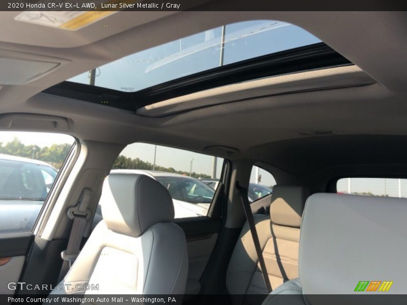Lunar Silver Metallic / Gray 2020 Honda CR-V EX-L AWD