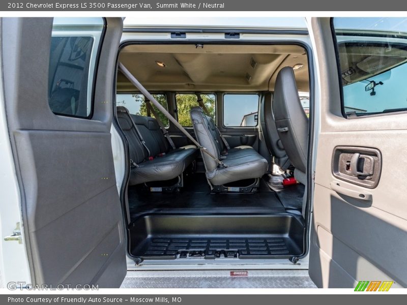Summit White / Neutral 2012 Chevrolet Express LS 3500 Passenger Van