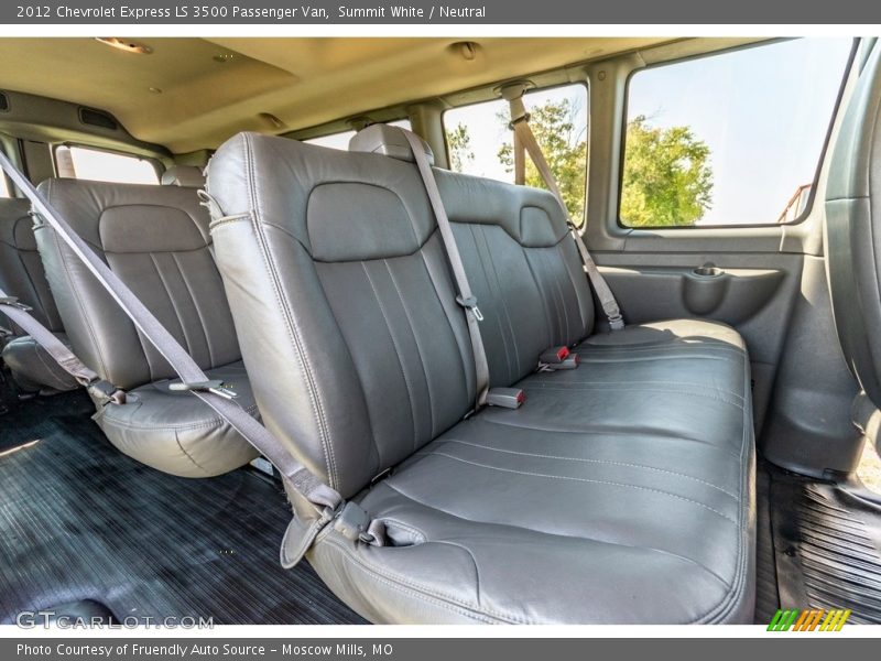 Summit White / Neutral 2012 Chevrolet Express LS 3500 Passenger Van