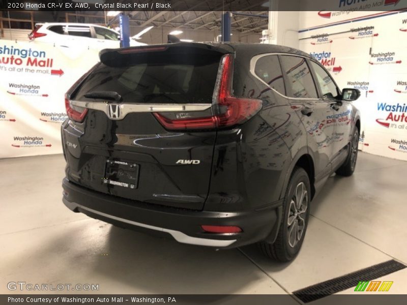 Crystal Black Pearl / Black 2020 Honda CR-V EX AWD