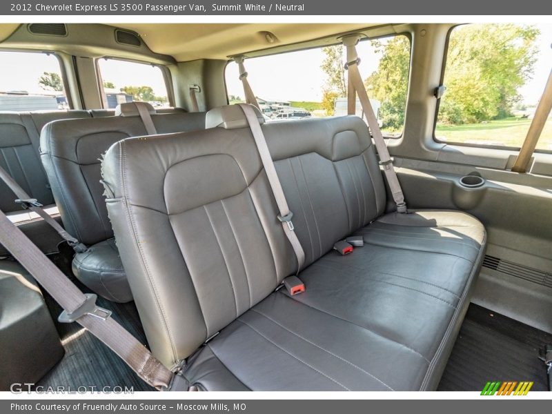 Summit White / Neutral 2012 Chevrolet Express LS 3500 Passenger Van