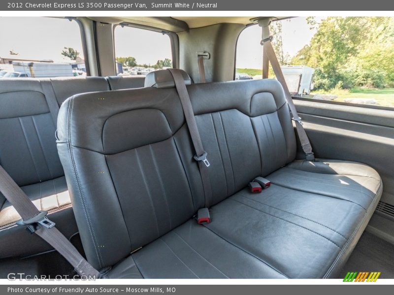 Summit White / Neutral 2012 Chevrolet Express LS 3500 Passenger Van