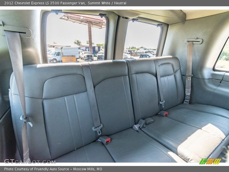 Summit White / Neutral 2012 Chevrolet Express LS 3500 Passenger Van