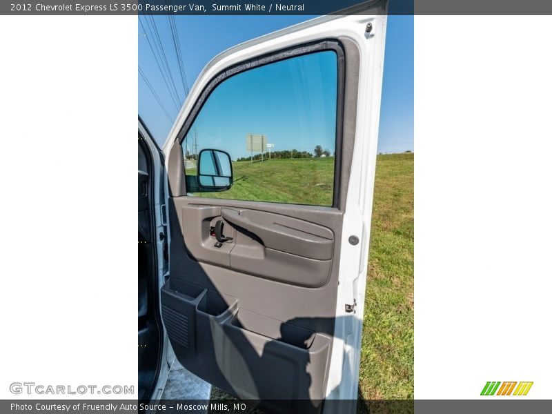 Summit White / Neutral 2012 Chevrolet Express LS 3500 Passenger Van