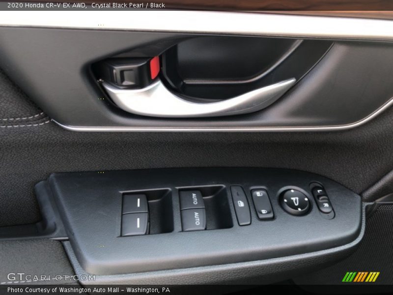 Crystal Black Pearl / Black 2020 Honda CR-V EX AWD