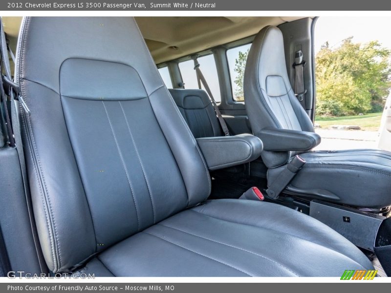 Summit White / Neutral 2012 Chevrolet Express LS 3500 Passenger Van